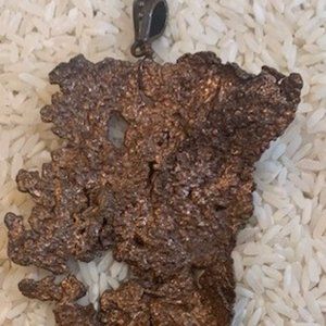 Industrial Chic--5" Copper Pendant **Price Drop**